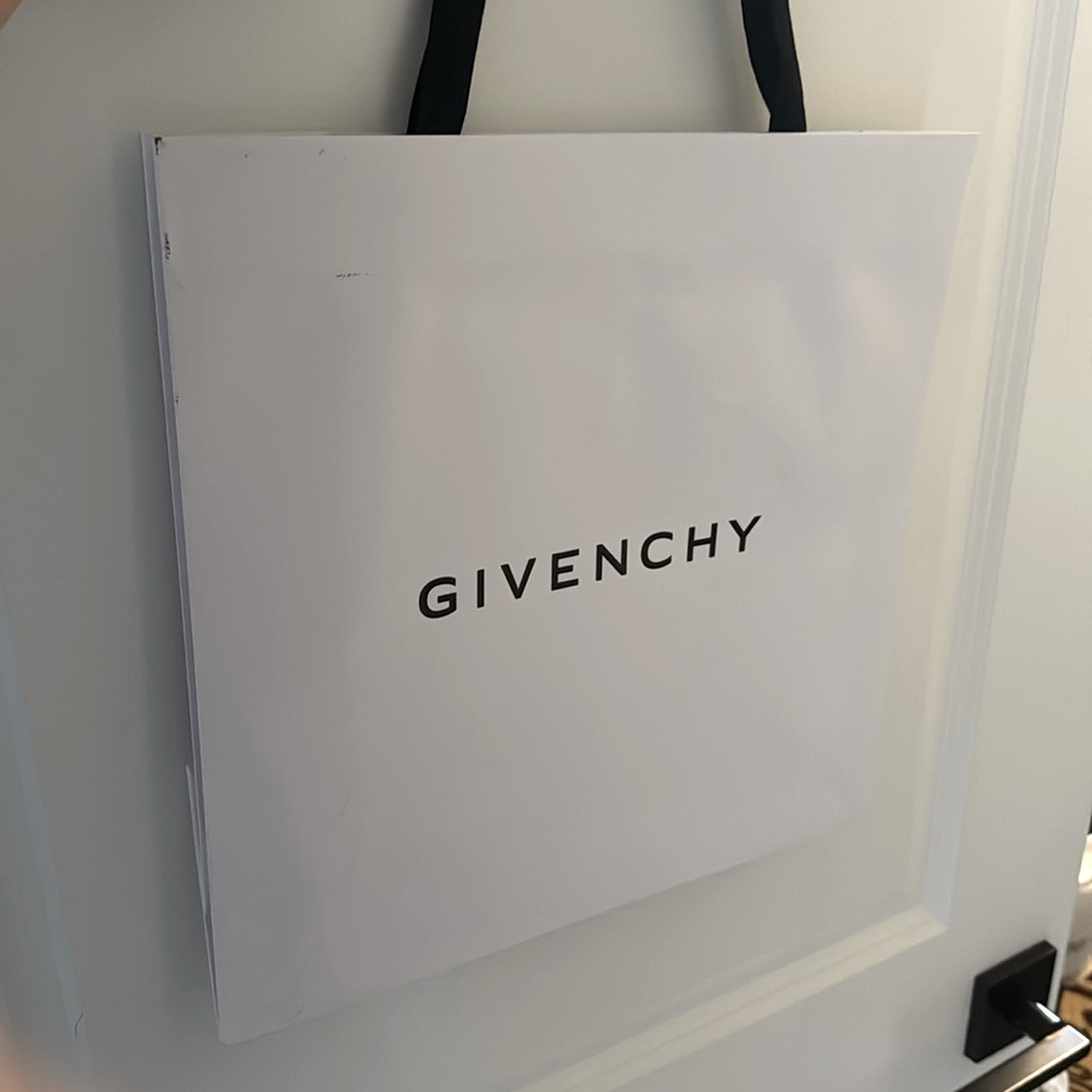 New Givenchy White Shopping Bag